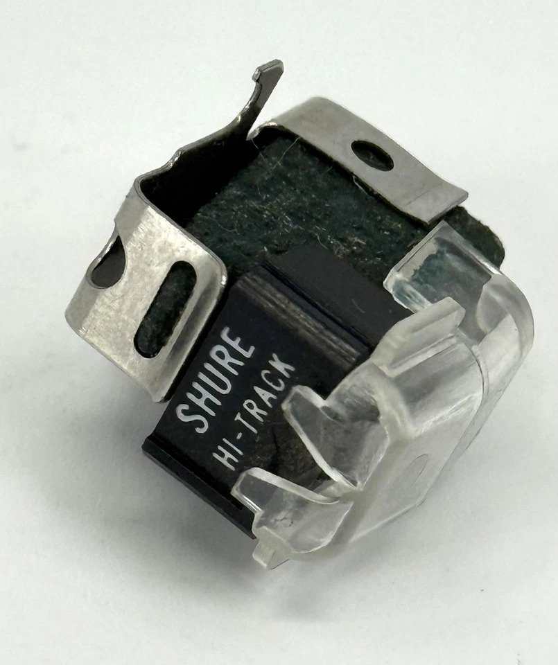 Cartucho fonográfico de alta pista Shure M91ED de colección con arandelas de tornillos Stylus - sin probar Foto 3 de 4