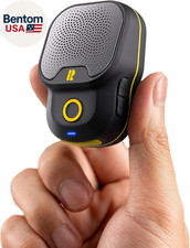 Wearable Bluetooth V5.3 Speaker, 30H Working Time Clip-On Wireless Jobsite Water