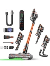 Fieety V9 Cordless Vacuum Cleaner   50KPA/600W