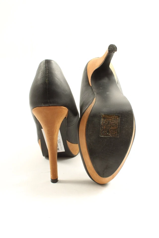 Zapato Tacón Mujeres Tacones Talla EU 39 negro look casual - Imagen 2 de 4