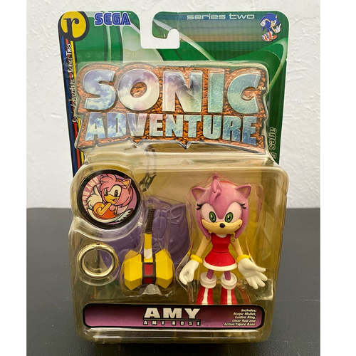 SEGA Sonic Adventure Amy Figure, Resaurus, Series 2