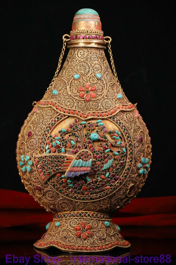 中国古董银花瓶| eBay