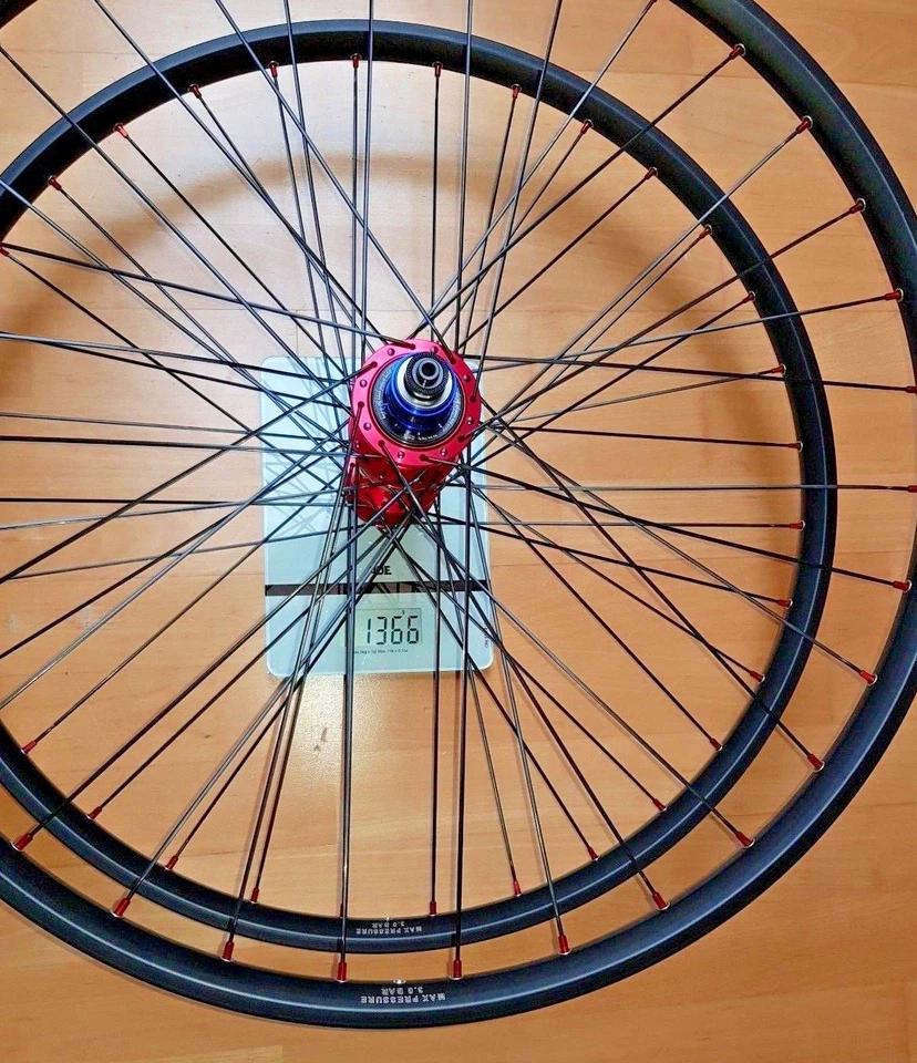 💥 TUNE Laufradsatz King Kong GRAVEL 💥 XMD 366 27,5" 650b BOR Sapim XC-Ray 💥 - Bild 3 von 3