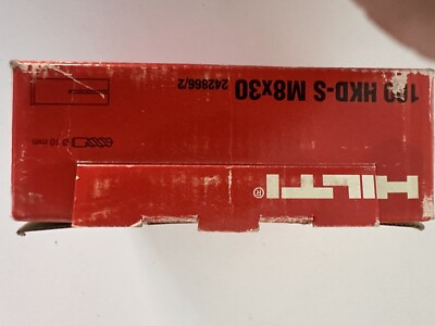 Hilti HKD-S   M-8 - 30  Dübel