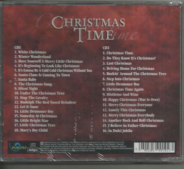 Christmas Time CD 2008 34 Tracks on 2 Discs for sale online | eBay