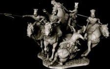 1/24 War Scene Resin Figure Model Kit Unassembled Unpainted (Very Big Set)