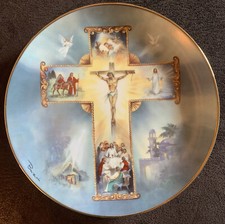 Das Leben Christi signiert von Barzoni. Franklin Mint Erbstück Teller Nr. RC2232