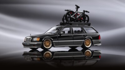 Modellino Mortal 1/64 Mercedes-Benz S124 Wagon - Diecast Collezionabile 2024 - Foto 6