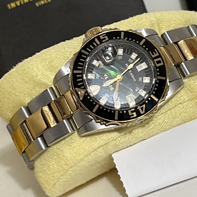 Invicta Ladies Abyss Divers MOP Two Tone Stainless Steel Watch