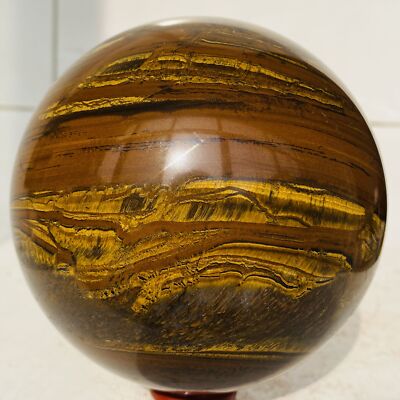 Natural tiger's eye ball quartz crystals sphere gem reiki healing 2240g