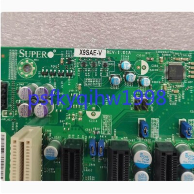 1PCS Ultra Micro X9SAE-V C216 1155 Pin Single Channel Server Mainboard E3-1200V2