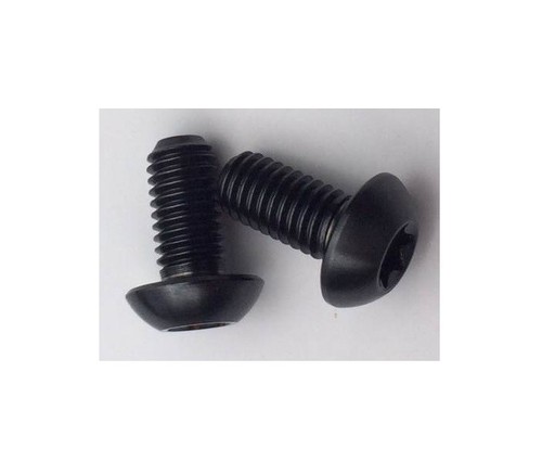 2 x pernos de jaula de botella de titanio negro M5X10 grado 5 nitruro negro - Imagen 2 de 2