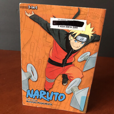 Naruto Manga Book 34-35-36 Masashi Kishimoto English 3-in-1 Vol 34 35 36