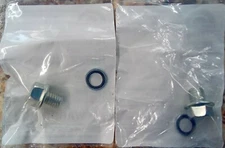 Lot of 2 New Genuine OEM Tuff Torq Transmission 1A632099320 Drain Bolt Kit 10MM