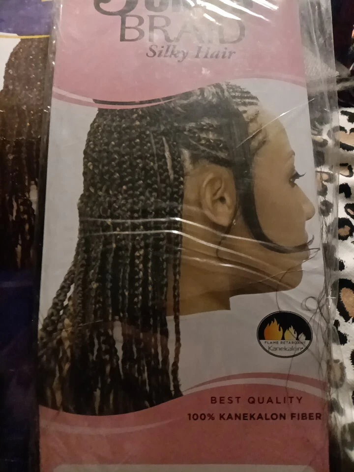 WOMEN'S  100% Kanealon jumbo braid  ColorF1B/27 - Image 4 of 4