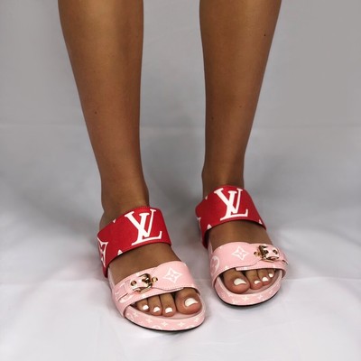 louis vuitton bom dia flat mule
