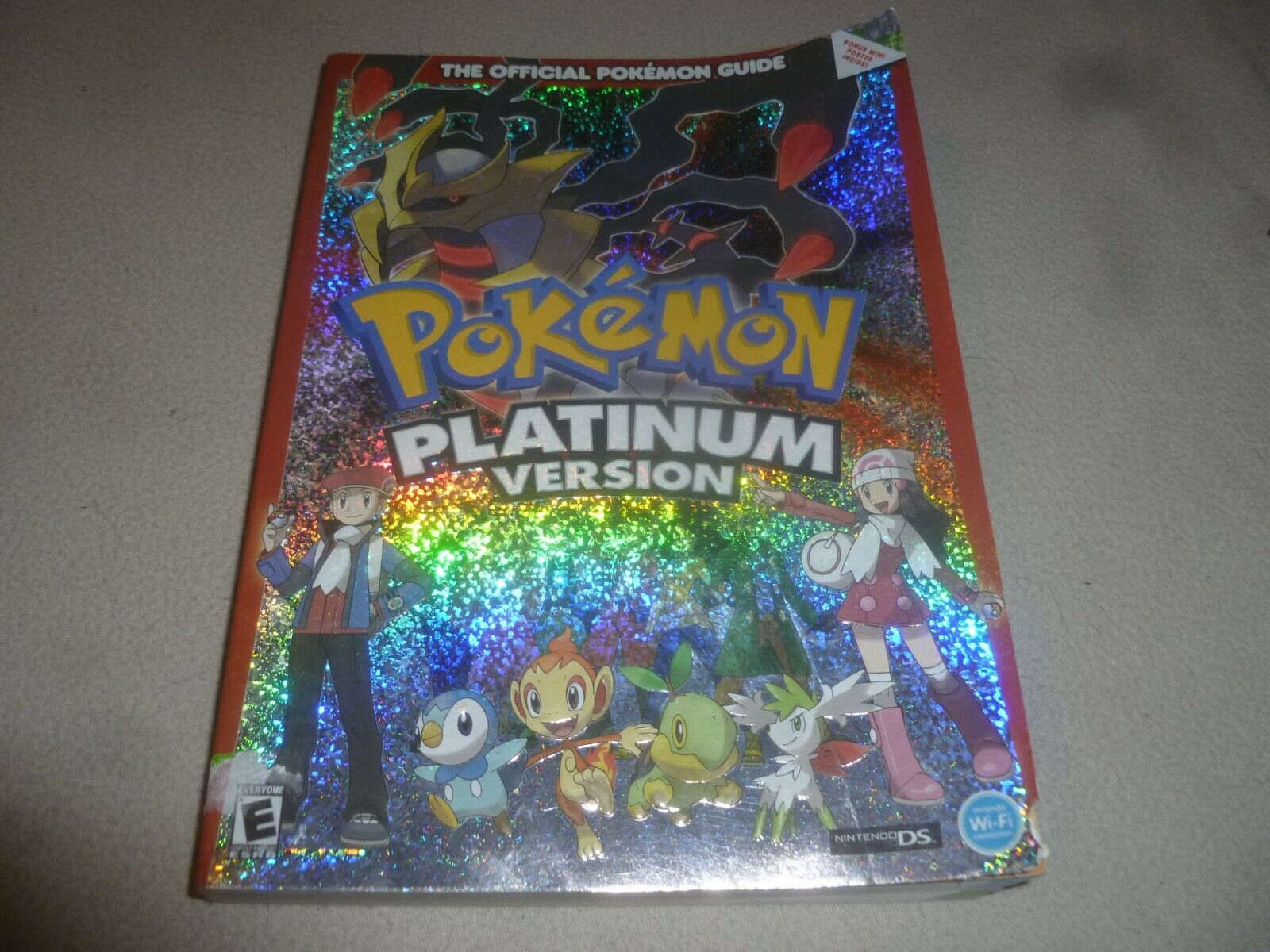 POKEMON PLATINUM DS VERSION OFFICIAL NINTENDO STRATEGY GUIDE BOOK