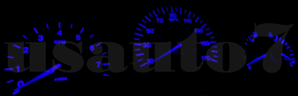 NEW Dash Instrument Cluster Gauges BLUE LED LIGHTS KIT Fits 97-03 Jaguar XK8 XKR Foto 3 de 4