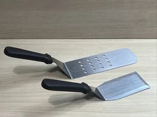 American Metalcraft Spatula Set of 2 Japan Stainless Steel Plastic Handles