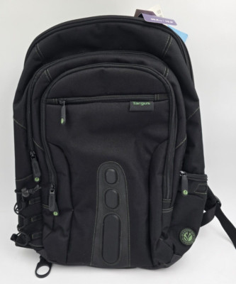 New Targus Backpack Black Spruce 27L Laptop EcoSmart NWTs