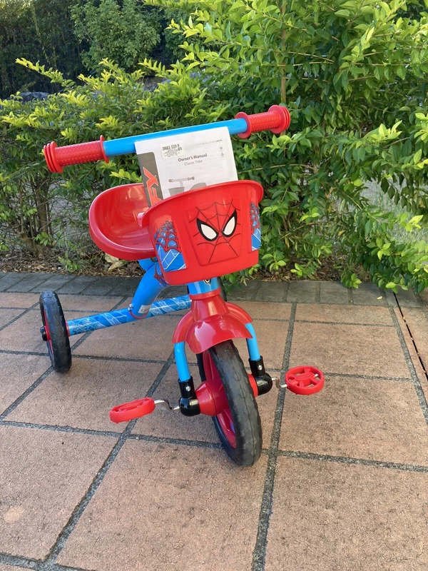 spiderman trike bike