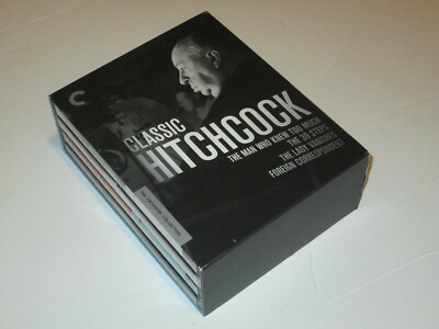 Classic Hitchcock The Criterion Collection Blu-Ray Box Set OOP RARE