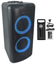 Rockville ELITE PARTY 65 Bluetooth House Party Speaker Extremely Loud Microphone