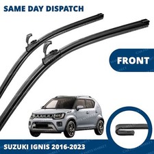 Front Windscreen 21" 16" Flat Aero Wiper Blades Pair for Suzuki Ignis 16-24