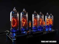 Nixie Tube Clock KIT DIY. No IN-14 Tubes.