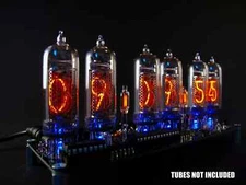 Nixie Tube Clock KIT DIY. No IN-14 Tubes.