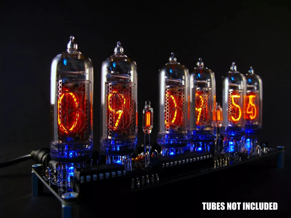 NIXIE CLOCK Nixie Tube Clock KIT DIY. No IN-14 Tubes.