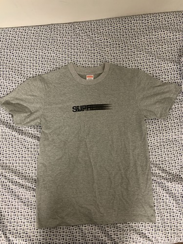 SUPREME 20SS MOTION LOGO TEE GRAY SMALLGRAYサイズ