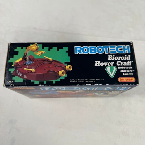 Matchbox Robotech 1985 Bioroid Hover Craft Masters Enemy nuevo/caja abierta - Imagen 7 de 9