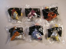 McDonalds 2002 Winnie The Pooh Plush Dolls, For Age 1  UP, Complete Set - MIP