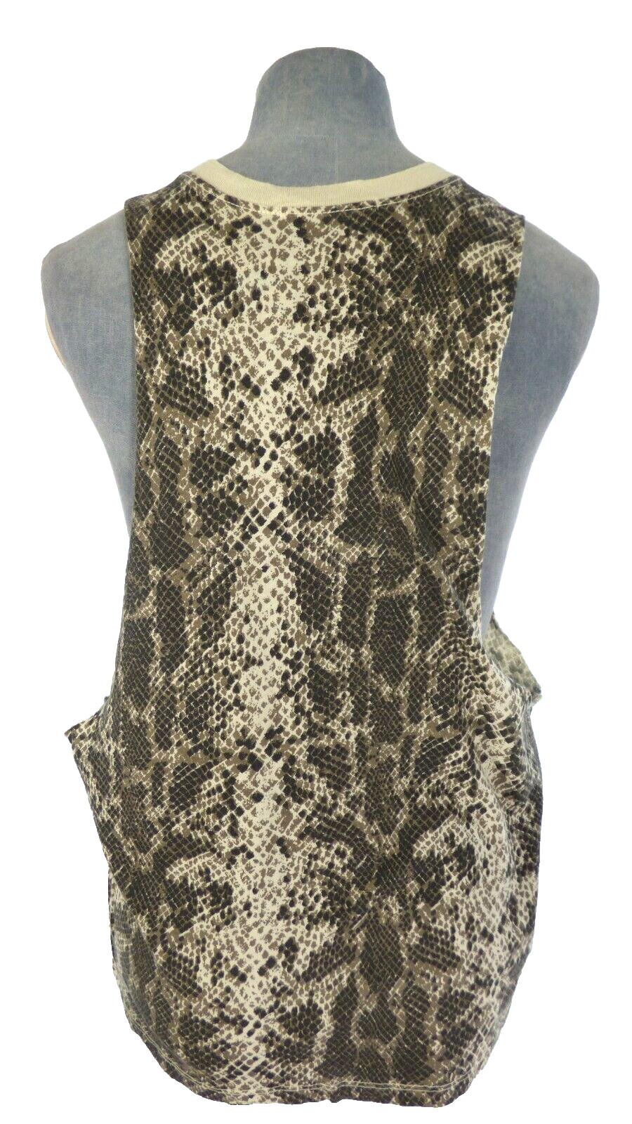 Snake Tank Top Vest Python Deep Armhole Truly Mad… - image 4