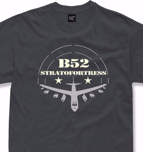 B52 T-Shirt Army US Bomber Aircraft 