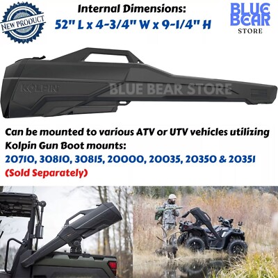 Rifle Boot Gun Shotgun Hardcase for ATV UTV Rack Mounting Hard