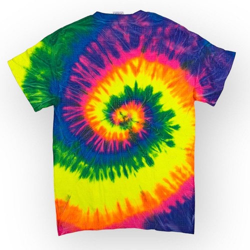 Small ClearwaterBeach Florida TieDye T-Shirt Mermaid Rainbow Cotton FreeShip - Picture 4 of 4