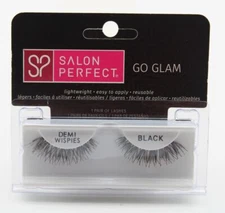 False Eyelash Salon perfect eyelashes Go Glam Demi Wispies Shade Black