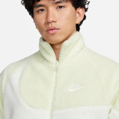 Nike Big Swoosh Pull Zip Reversible Jacket See Glass (BQ6546-020