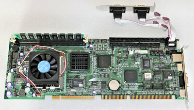 CONTEC PC-686BX(PC)-LV NO. 7663 REV 1.1 INDUSTRIAL MOTHERBOARD CELERON 128MB