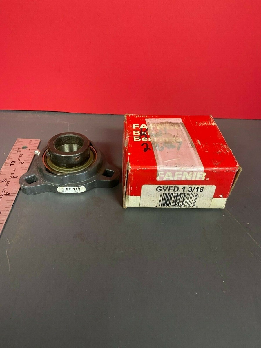 TIMKEN/FAFNIR GVFD1-3/16- 3-BOLT FLANGE BEARING, 1-3/16