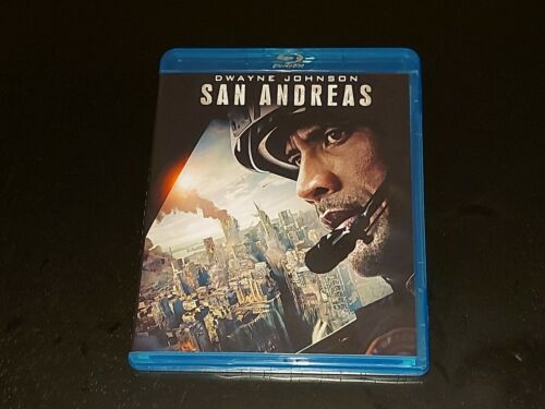 San Andreas blu ray movie Dwayne Johnson Carla Gugina Alexandra Daddario (2015) - Picture 1 of 2