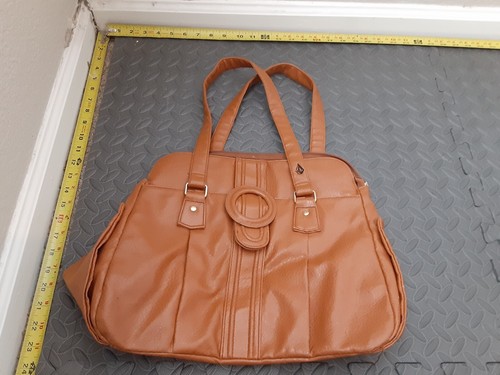 Volcom Purse / Handbag Brown Leather #S79