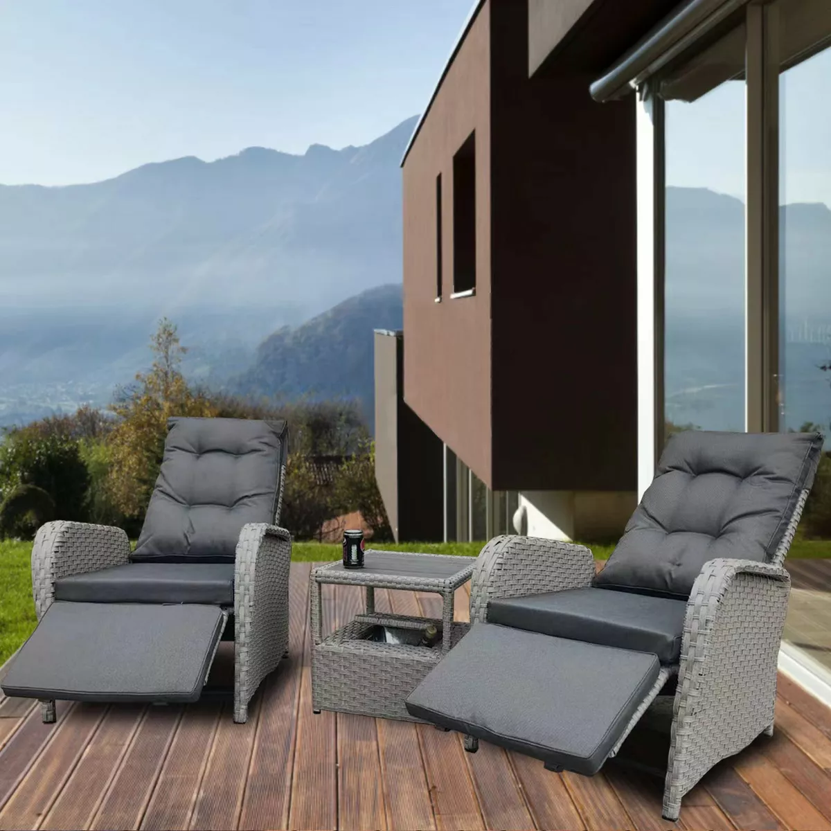 Garden sale sofa recliner