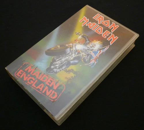 IRON MAIDEN 1989 MAIDEN ENGLAND VHS VIDEO CASSETTE TAPE