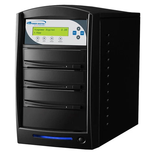 1-2 Network DVD CD Disc Duplicator Copier USB 3.0 + 320GB HDD SHARKNET-2T-DVD-BK - Image 3 of 4