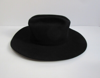 Beaver Hats Genuine Fur Felt 5X Style 8272 Black Beaver Cowboy Hat