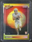 2024 Panini Score Football Gold Zone Drake Maye #2