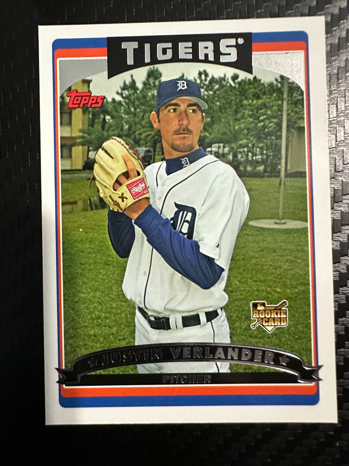 2006 Topps - Justin Verlander #641 Rookie Card Detroit Tigers